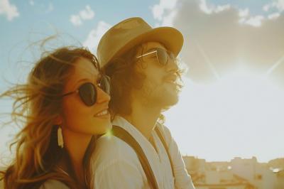 An Aries woman is not afraid to challenge a Leo man An Aries woman is not afraid to challenge a Leo man